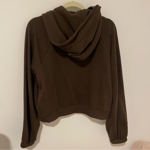 Nation LTD Brown Zip Up Hoodie - Picture 5 of 6